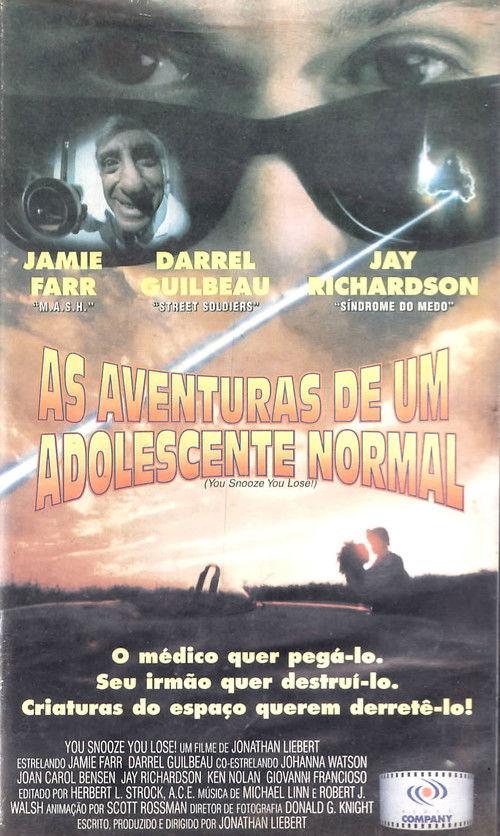 You Snooze You Lose 1995 official movie poster