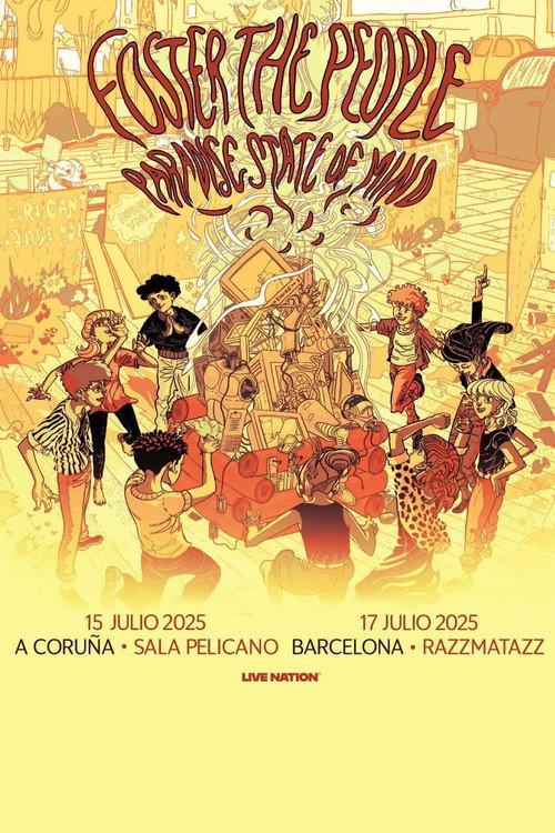 Foster The People: Paradise State of Mind Tour - Live From Razzmatazz Barcelona (July 17, 2025) 2025 official movie poster