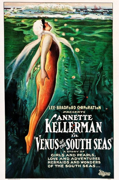 Venus of the South Seas 1924 official movie poster
