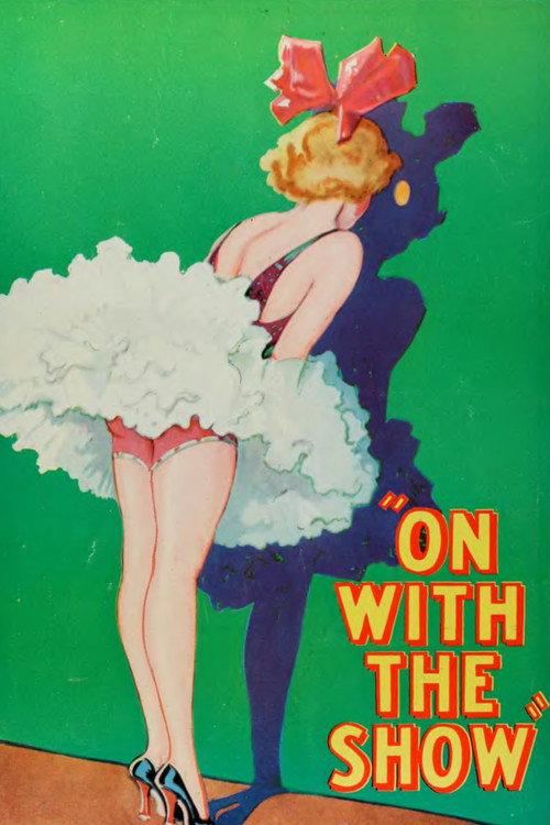 On With the Show! 1929 official movie poster
