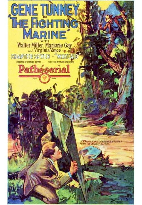 The Fighting Marine 1926 official movie poster