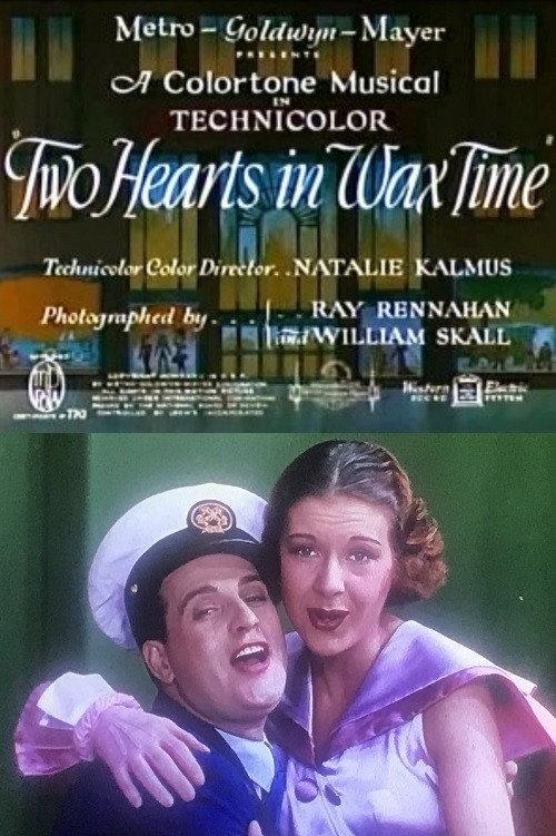 Two Hearts in Wax Time 1935 official movie poster