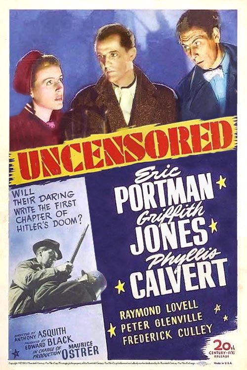 Uncensored 1942 official movie poster