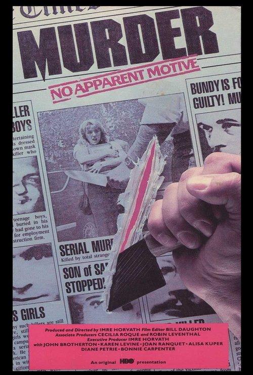 Murder: No Apparent Motive 1984 official movie poster