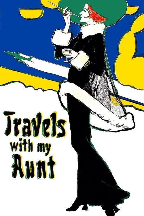 Travels with My Aunt 1972 official movie poster