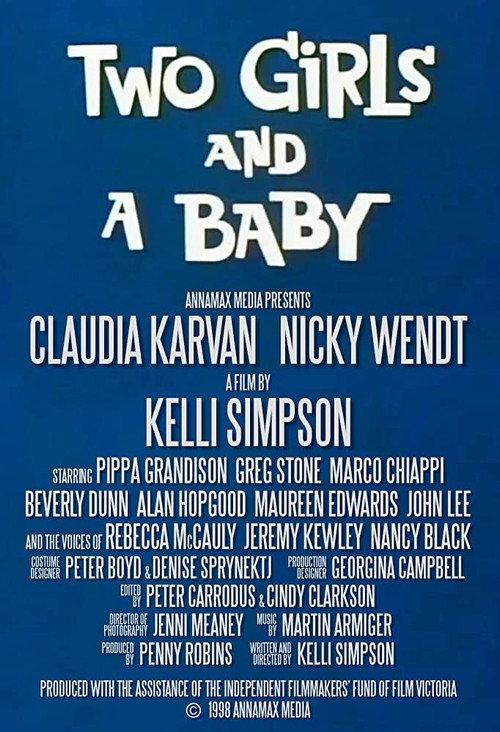 Two Girls and a Baby 1998 official movie poster