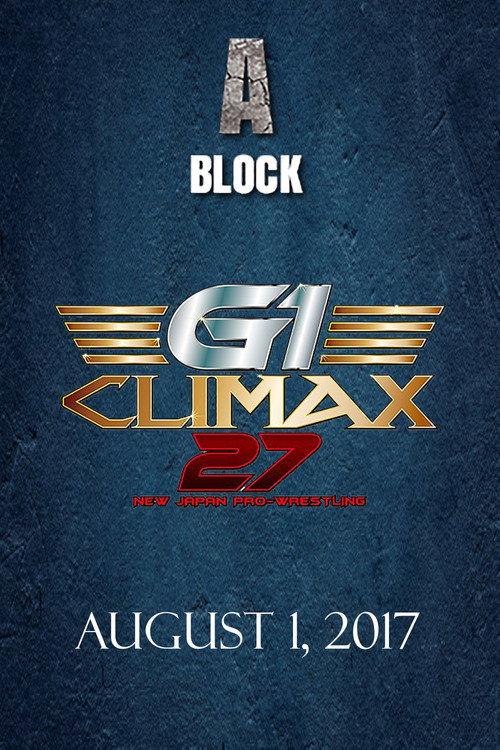 NJPW G1 Climax 27: Day 11 2017 official movie poster