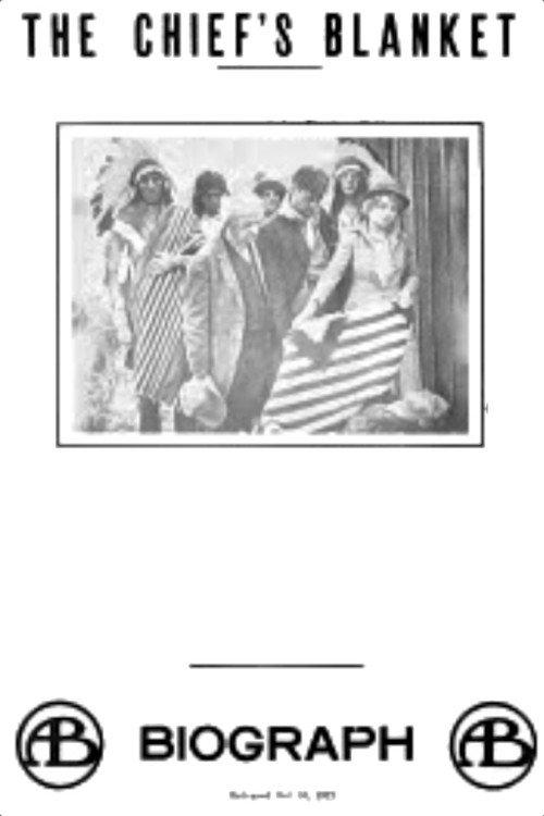 The Chief's Blanket 1912 official movie poster