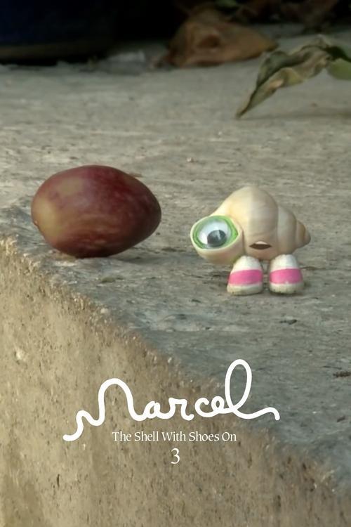 Marcel the Shell with Shoes On, Three 2014 official movie poster