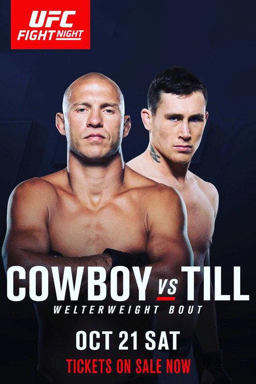 UFC Fight Night 118: Cerrone vs. Till 2017 official movie poster