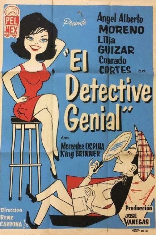 El detective genial 1965 official movie poster