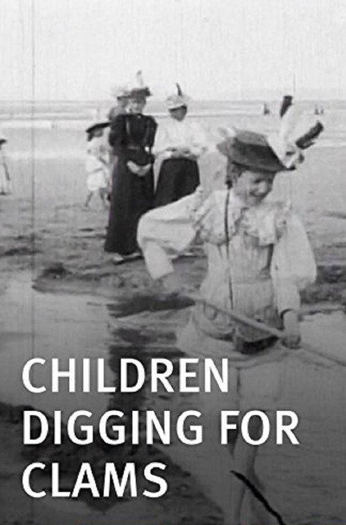 Children Digging for Clams 1896 official movie poster