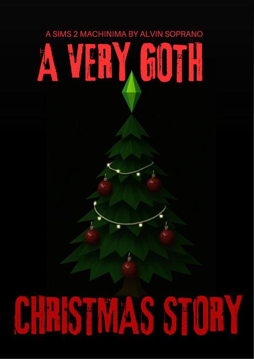 A Very Goth Christmas Story 2008 official movie poster