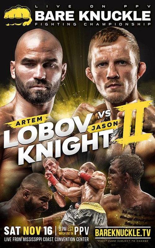 Bare Knuckle Fighting Championship 9 2019 official movie poster
