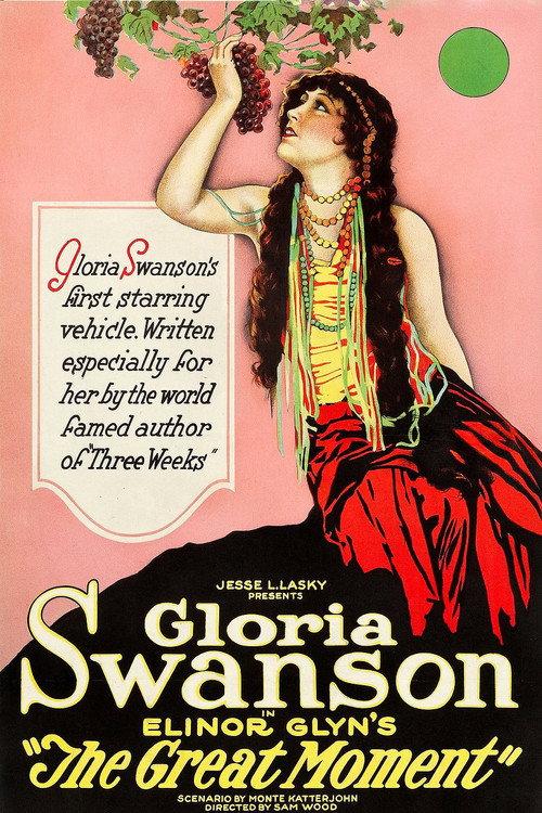 The Great Moment 1921 official movie poster