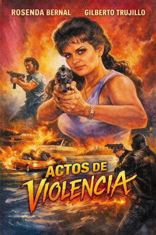 Actos de violencia 1991 official movie poster
