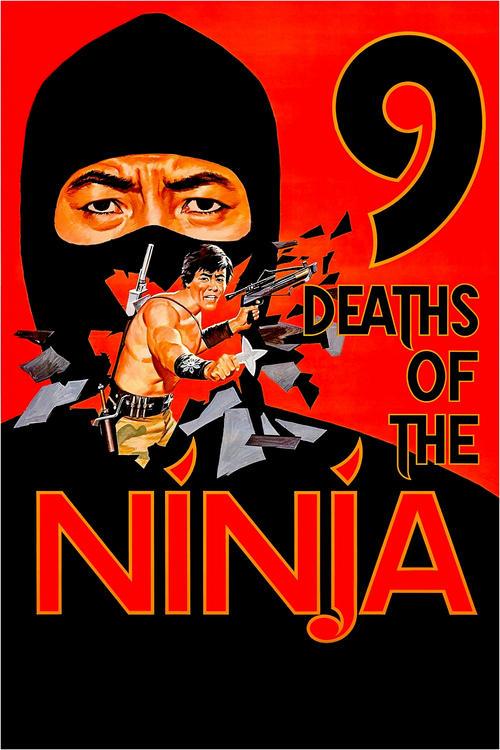 9 Deaths of the Ninja 1985 official movie poster