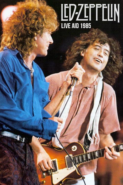 Led Zeppelin: Live Aid 1985 1985 official movie poster