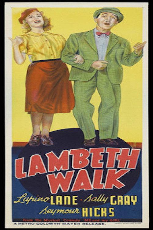 The Lambeth Walk 1939 official movie poster