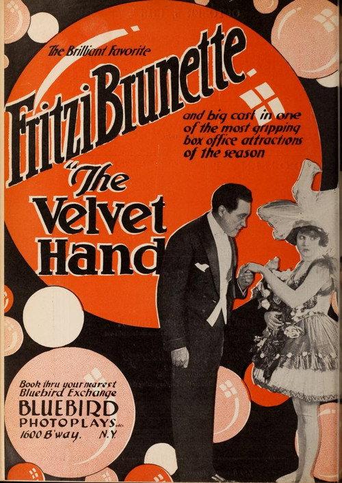 The Velvet Hand 1918 official movie poster