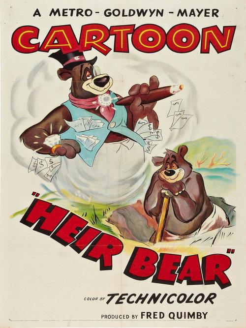 Heir Bear 1953 official movie poster
