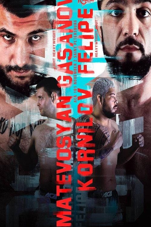 ACA 181: Matevosyan vs. Gasanov 2024 official movie poster