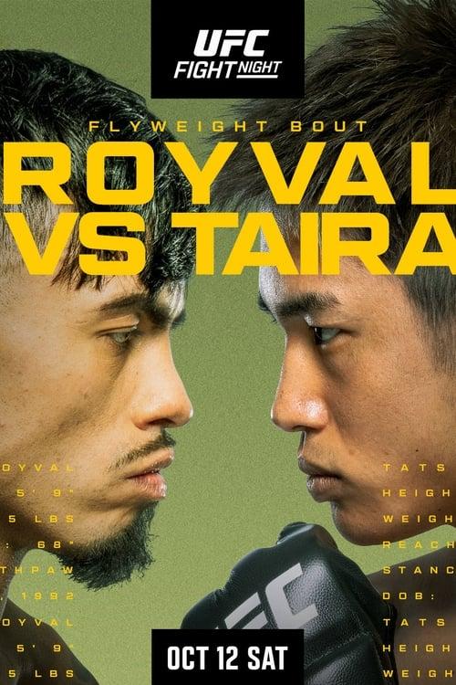 UFC Fight Night 244: Royval vs. Taira 2024 official movie poster