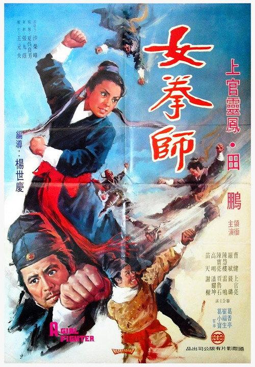 A Girl Fighter 1972 official movie poster