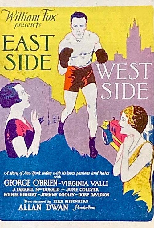 East Side, West Side 1927 official movie poster