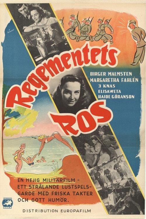 Regementets ros 1950 official movie poster