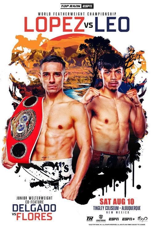 Luis Alberto Lopez vs. Angelo Leo 2024 official movie poster