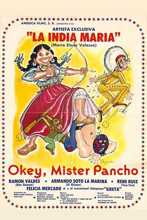 Okey, Mister Pancho 1981 official movie poster