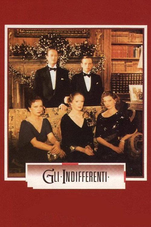 Time of Indifference 1991 official movie poster