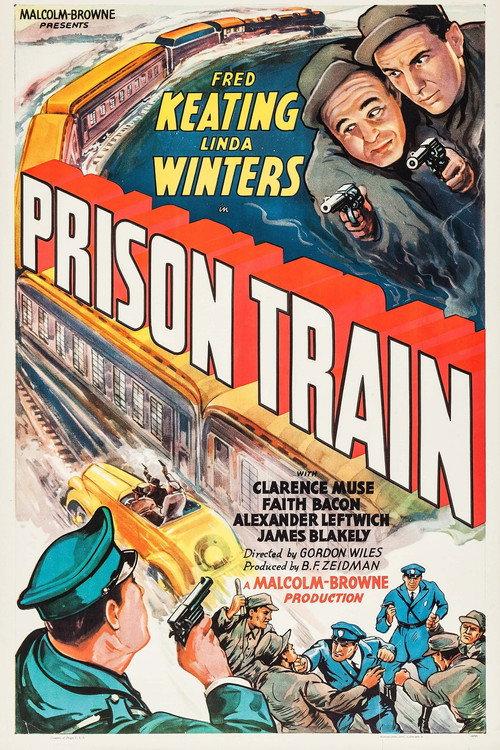 Prison Train 1938 official movie poster
