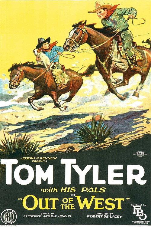 Out of the West 1926 official movie poster