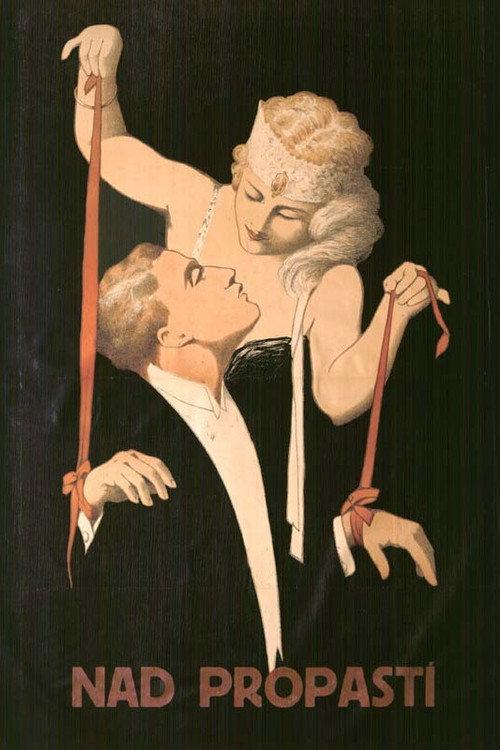 Nad propastí 1922 official movie poster