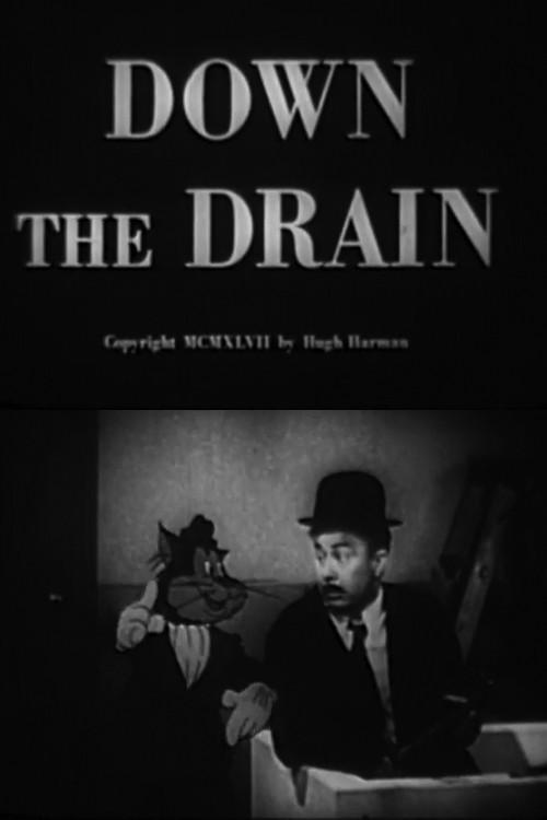 Down the Drain 1947 official movie poster