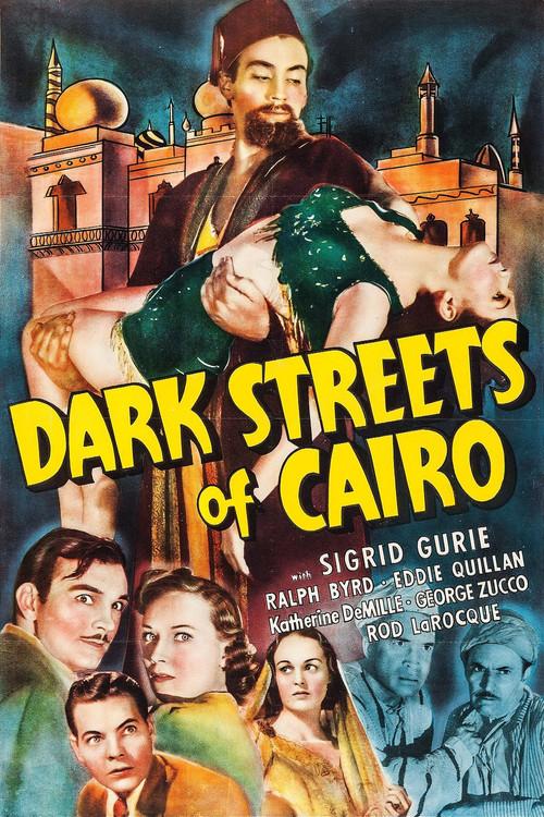 Dark Streets of Cairo 1940 official movie poster