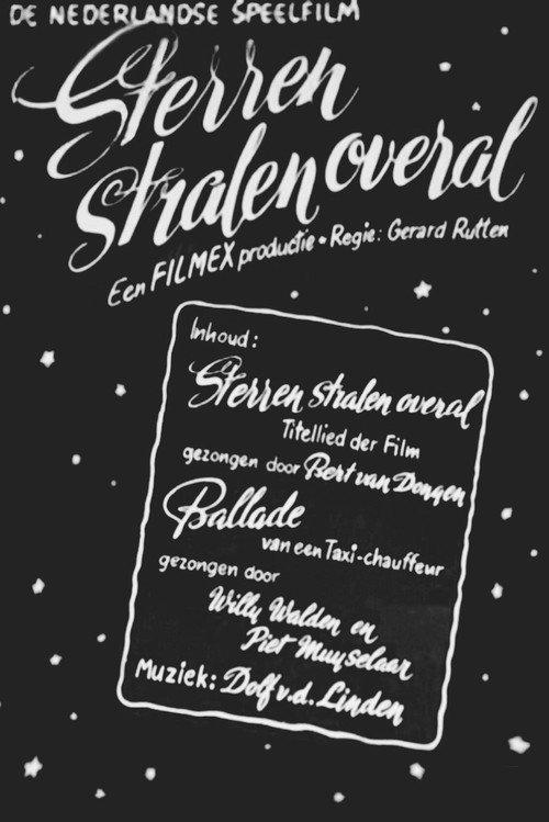 Sterren Stralen Overal 1953 official movie poster