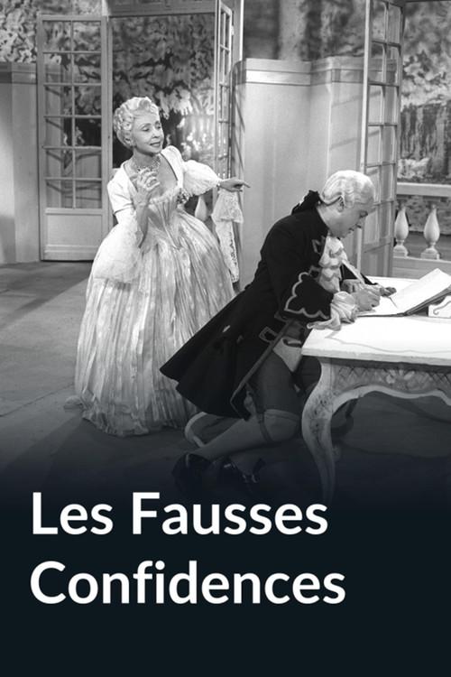 Les Fausses Confidences 1964 official movie poster