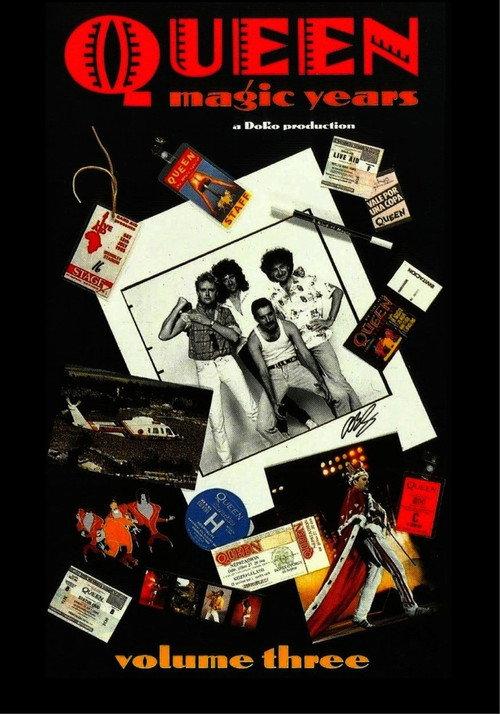 Queen: The Magic Years vol. 3 1987 official movie poster