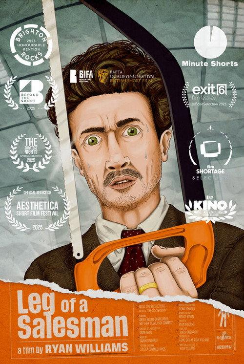Leg of a Salesman 2025 official movie poster