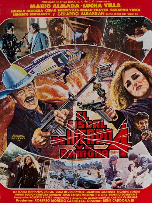 El fiscal De Hierro 4 1993 official movie poster