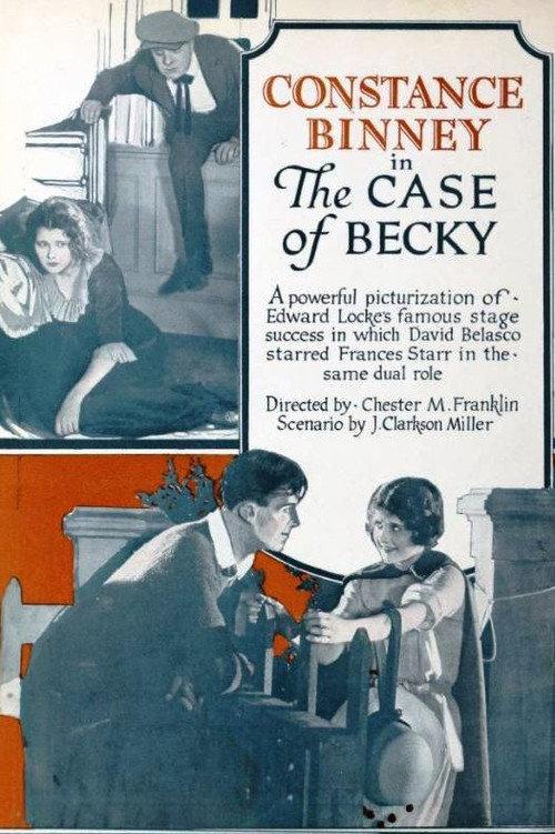 The Case of Becky 1921 official movie poster