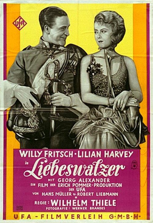 Liebeswalzer 1930 official movie poster