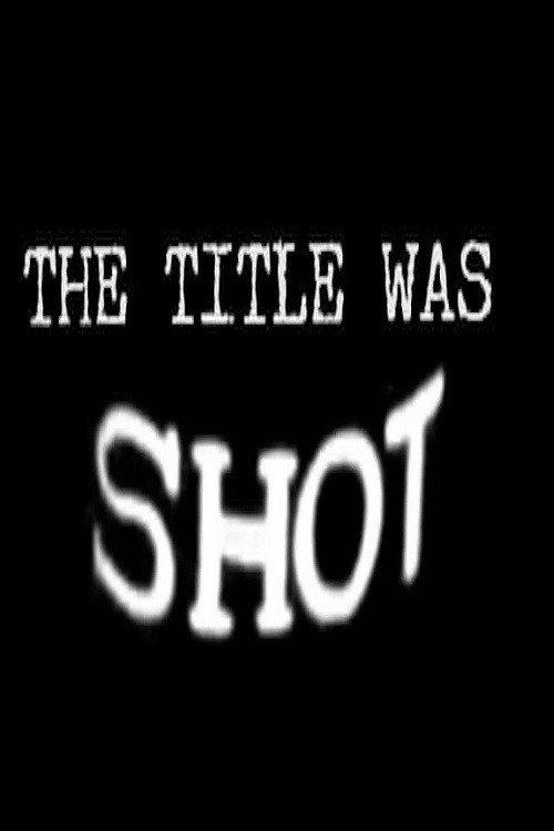 The Title Was Shot 2009 official movie poster