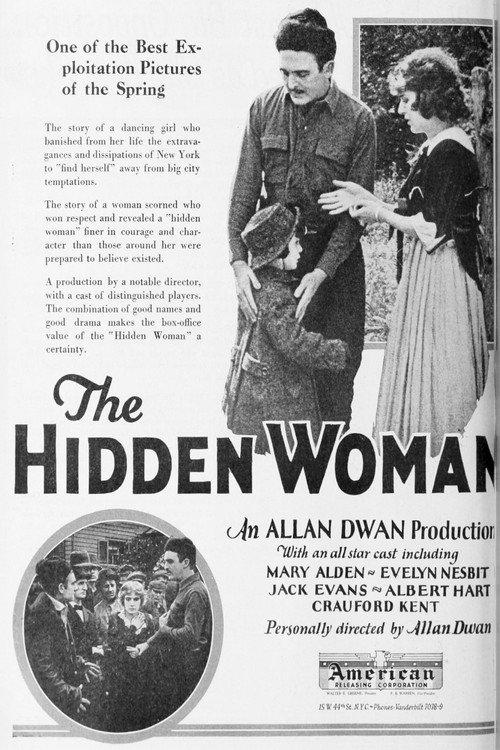 The Hidden Woman 1922 official movie poster