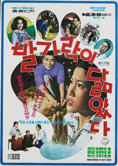 Similar Toes 1976 official movie poster