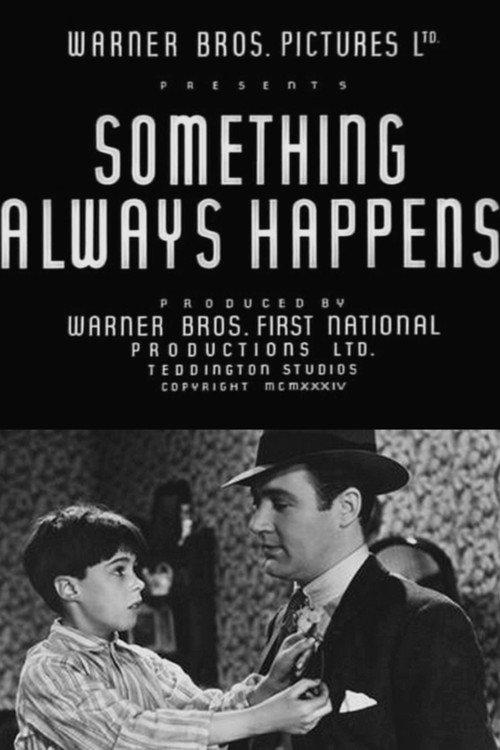 Something Always Happens 1934 official movie poster