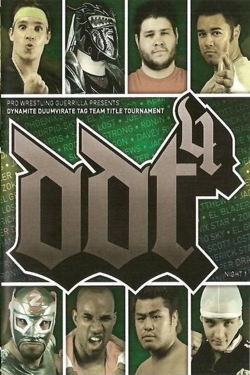 PWG: DDT4 2008 - Night One 2008 official movie poster